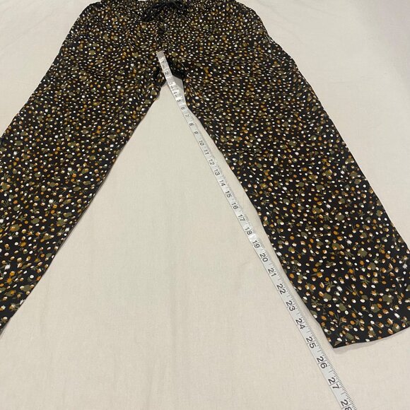 Scotch & Soda Nina Mid-Rise Tapered Jogger in Floral Cinnamon Spice Size S / 30 - Picture 9 of 11